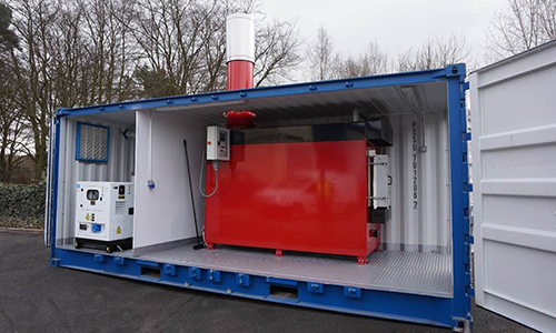 Addfield MP200/MP500 Medical Waste Incinerator in Container