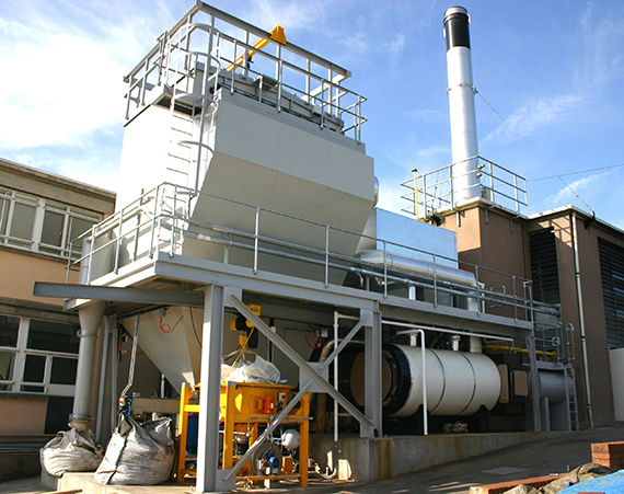 Ceramic Filtration System for Incinerator Emissions